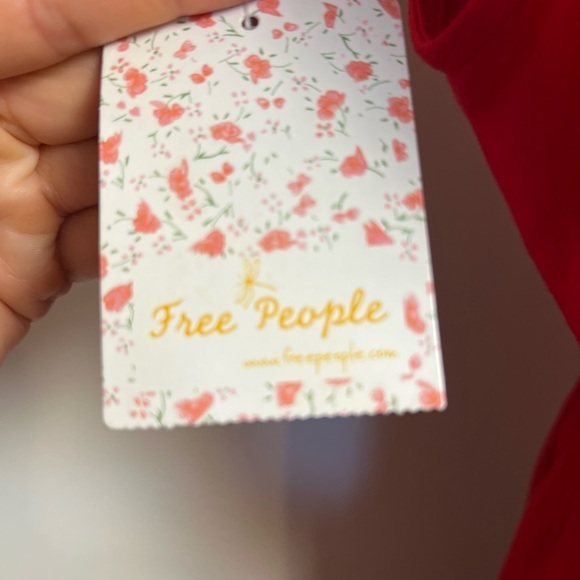 Free People women’s pullover sleeveless dress nwt bright pink size large - Picture 4 of 6